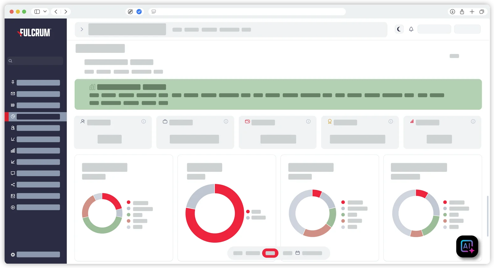 Fulcrum dashboard